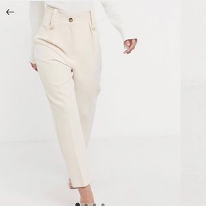 River Island Tailored peg leg pant